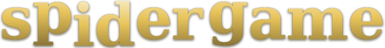 spider game logo